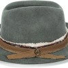 Open Road Hat Fedora Hat Pure Wool Felt Hat Vintage Rancher Hat Airway Vented Panama Hats for Men Women