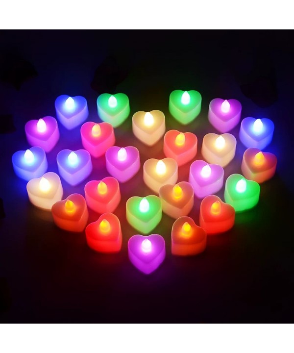 LED Flameless Candle Lights, Battery Operated Flickering LED Candles for Wedding, Proposal, Party & Home Decor