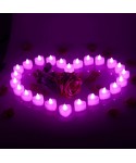 LED Flameless Candle Lights, Battery Operated Flickering LED Candles for Wedding, Proposal, Party & Home Decor
