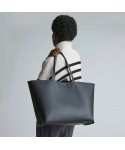 The Luxe Italian Leather Tote