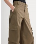 Wide-Leg Cargo Trouser in Buttersmooth