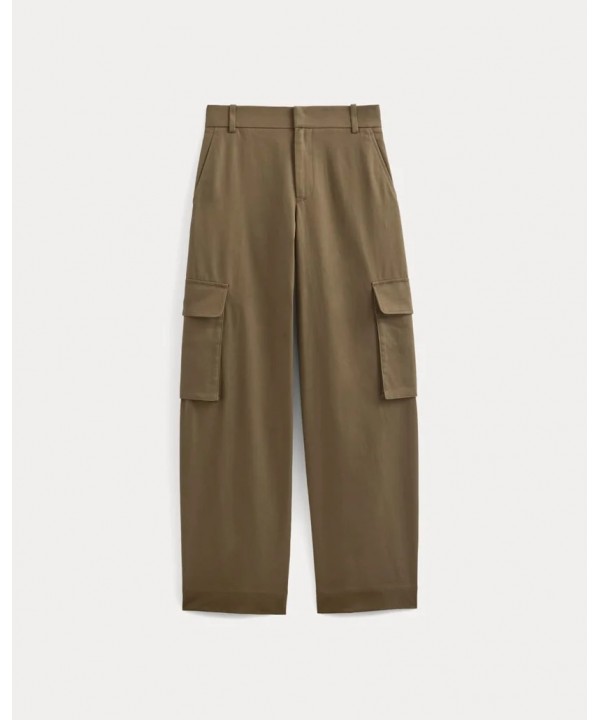 Wide-Leg Cargo Trouser in Buttersmooth