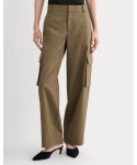 Wide-Leg Cargo Trouser in Buttersmooth