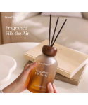 Zen Yulong Tea Rattan Aroma Diffuser, Oriental Serene Tea Scent Reed Diffuser for Home Decor & Housewarming Gift